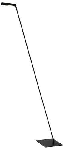 LUCIDE LAVALE - Stehlampe Mit Leselampe - LED Dim. - 1x3W 2700K - Schwarz