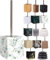 Sanilo WC Bürste, viele schöne Klobürsten zur Auswahl, hochwertige Qualität, Elegantes Design (Eukalyptus)