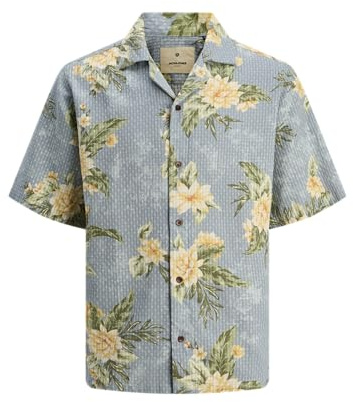 Jprbluvincent Print Resort S/S Shirt Sn