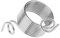 Arbeitsbürodekor Für Frauen Thimble Finger Yarn Thimble Ring Wear Spring Office & Schreibwaren Kissen Für Bürostühle (Silver, One Size)