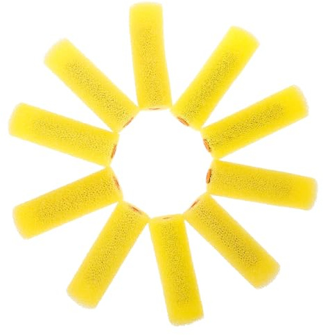 iplusmile Lot De 10 Manchons Rouleaux à Peinture Mousse 8 Pouces Rouleaux D'angle Pour Peinture Murale Housses En Éponge Maison Professionnelle Pour Rénovation Intérieure