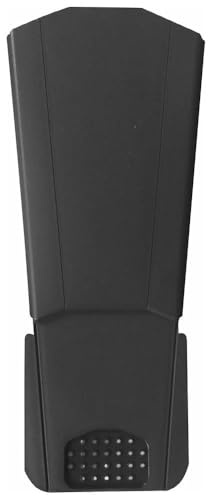 Easy-Trim Universal Grey Dry Verge System for Gable, UK Plastics Dry Verge, Plastic & PVC Roof Tile End Caps (Pack of 10)
