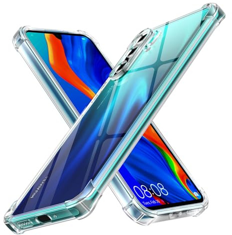 Olgary Hülle für Huawei P30 Pro,Handyhülle Klare Stoßfeste Dünne Silikon Anti-Kratzer Transparent TPU Rückseite für Huawei P30 Pro 6.47(Durchsichtig)