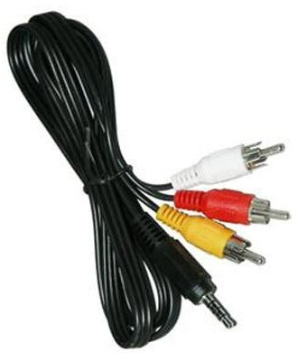 TV Lead for Sony Handycam Camcorders - Replacment for STV-250N - AV/AUDIO VIDEO Connecting Cable - Length: 1.5m