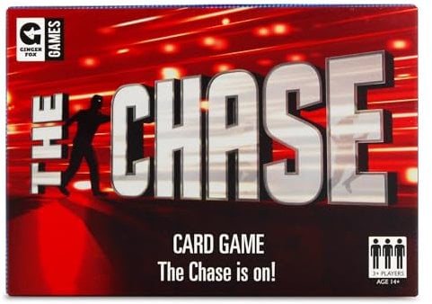 Ginger Fox - The Chase Card Game Age 14+. TV-Based Quiz Trivia Card Games for Adults and Teens Aged 14 and Over. Entertaining Family Games for Game Nights, Parties and More