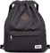 KAUKKO Beutel Rucksack Hipster Kordelzug Turnbeutel Gymsack mit Innentasche Sportbeutel für Damen & Herren, 21L