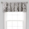 Lush Decor Riley Volant, halbdurchsichtig, gerüscht, strukturierte Schleife, Fensterpaneel für Wohnzimmer, Esszimmer, Schlafzimmer (Einzelbett), 137 cm B x 45,7 cm L, Hellgrau
