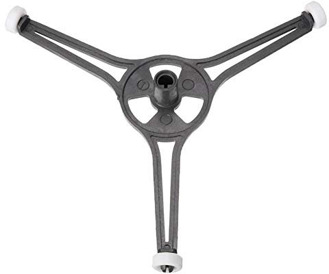 Support universel de Triangle de plaque tournante de four à micro-ondes, anneau de rotation de plateau de plaque de base de support de garnitures de cercle de plaque tournante en verre pour l'outil de