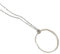 Ruluti Kühle Magische Ring-Kette Zaubertrick Requisiten Metall Knot Ring Auf Kette Game Show Play-Geschenk Kinder Spielzeug