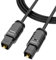 Cavo audio ottico digitale 1,8 m, cavo in fibra ottica, cavo ottico SPDIF Toslink compatibile con TV Sound Bar Home Theater PS4 Xbox Samsung Vizio Bose, DteeDck