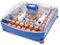 Borotto Lumia 56 Inkubator, Vollautomatische Ei Wendung für 56 Eier oder 224 kleine Eier, Universell für Diverse Eier, Brutmaschine Hühner, Fasane, Gänse u.v.m.