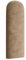 Muralo Polsterpaneel ovales WANDPOLSTER Wandkissen Bettkopfteil Wandpaneel Schlafzimmer Wohnzimmer Bett Lendekissen Modern Luxus Gepolstert Polster Paneel (Beige, 30 cm x 100 cm)