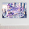 Anime poster mit Namen personalisiert gaming Wanddeko gamer Bild für die Wand Wandbild Jugendzimmer gamer Poster gaming zimmer Bilder für Mädchen XXL | poster1-Motiv82-B80xH61cm
