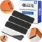 Filzgleiter für Hochstuhl, 1 Set, kompatibel mit Hauck Alpha und BETA Kinderhochstuhl ohne Rollen, in Schwarz, zum Kleben, Filz Gleiterpad Stuhlbein Alpha Beta, Babystuhl Bodenschoner selbstklebend