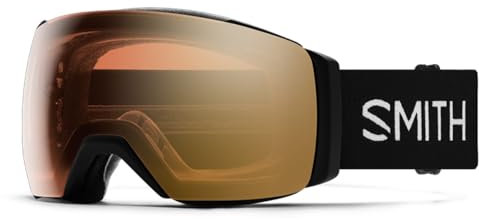 Smith OPTICS I/O MAG XL Ski- Snowboardbrille BLACK 22 - ChromaPOP PRO Photochromic Gold Mirror