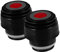 MOTHNUR Vacuum Flask Stopper Insulated Cup Mugs Lid Leakproof Replacement Lid for 500ml-1200ml 2pcs Set Black