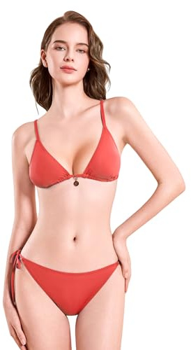 Ensembles de Bikini imprimé léopard pour Femmes, Maillot de Bain Deux pièces rembourré Ajustable