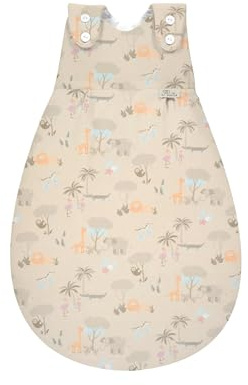Alvi Baby-Mäxchen Außensack Baumwolle Dschungel - Multi Colored 80/86