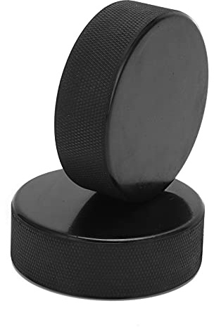 LUCKDANO Ishockeypuck Ishockeypuckar - Gummiträningspuckar för, passnings-, Målvaktsfärdigheter - för Idrottare och Tränare - Ishockeypuckar i Bulk
