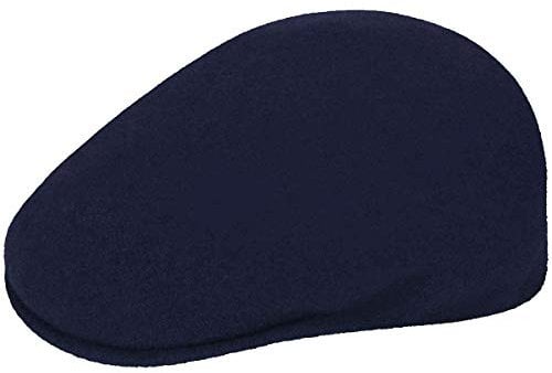 Kangol Herren Schirmmütze Wool 504, Blau (Dark Blue), XL