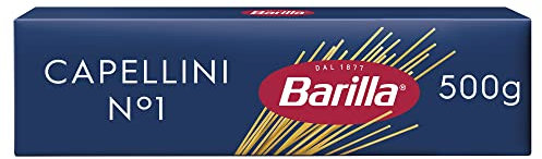 Barilla Pasta Nudeln Klassische Capellini n. 1 aus hochwertigem Hartweizen immer al dente 500 g