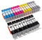 ESMOnline 24 komp. XL Druckerpatronen als Ersatz zu Canon PGI-550/CLI-551 für Pixma MG5450 5550 5650 5655 6350 6450 6650 7100 7150 7550 MX725 925 iP7200 7250 8750 iX6850 (PGI-550/CLI-551)