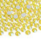 Jollin Glue Fix Flatback Rhinestones Glass Diamantes Gems For Nail Art (ss20 576pcs, Lemon AB)