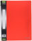 DOHE - Porte-vues 60 pochettes PP (40 mic) Rouge Dos personnalisable
