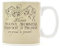 Harry Potter Karte des Rumtreibers Kaffeebecher mit Wärmeeffekt - Tasse Marauder's Map Kaffeetasse