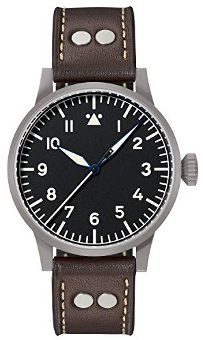 Laco Fliegeruhr Original Mülheim an der Ruhr Made in Germany – 39mm Ø hochwertige Handaufzugsuhr – Einzigartige Qualität. Herausragende Verarbeitung – Wasserdicht im zeitlosem Design – seit 1925