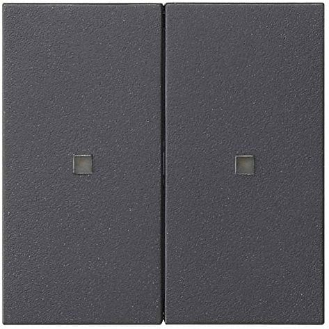 S3000 Bedienaufs. 2f System 55 Anthrazit GIRA 536228