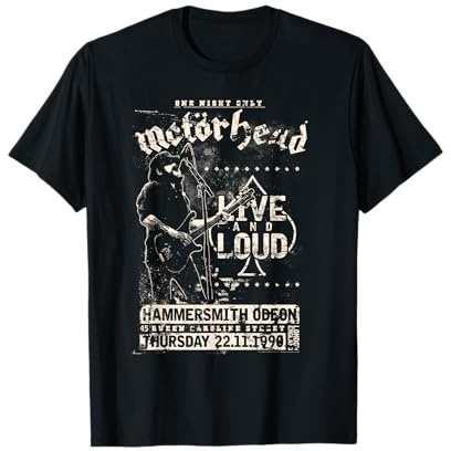 Motörhead Live & Loud T-Shirt