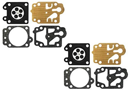 C·T·S Vergaserdichtung und Membran-Set für chinesische Motorsense TU26 CG330/430/520 Walbro WYJ Vergaser (2 Stück)
