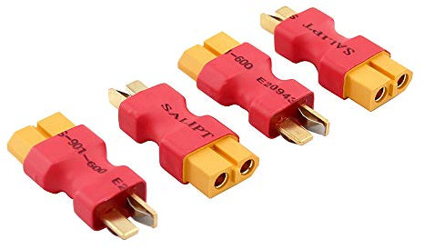 OliRC 4 St. Keine Kabel Anschluss: XT60 XT-60 Weiblich zu Deans Style T-Plug Männlichen Stecker Adapter(C13-4)