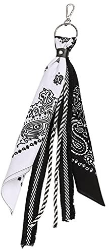 TSBB Paisley Bandana Kopftuch Geldbörse Kette Band Biker Kopftuch Jeanshose Schlüsselanhänger