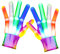 EUCOCO Mitgebsel Kindergeburtstag, Spielzeug ab 3 4 5 6 7 8 Jahre Junge Mädchen Kleine Weihnachts Geschenke Kinder Led Handschuhe Geschenk für Mädchen Party Gadgets Wundertüte Kinder Festival Zubehör