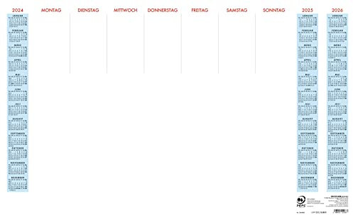 Schreibunterlage 2024 59,5x37 cm