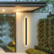 Mikeru 180CM Vertikale Außenwandleuchten, IP65 Moderne Außenleuchten aus Acryl für den Garten 3000K/4500K/6000K Tricolor Light 60W lineare Wandbeleuchtung für Flur, Balkon
