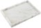 ZOENHOU Bandeja de Piedra de Mármol Natural 30 x 20 cm, Rectangular Blanca Estrellada, Almacenamiento para Tanque de Inodoro, Decorativa para Mesa de Café y Encimera