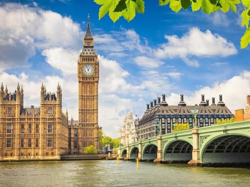 1000-Teiliges Puzzle Für Erwachsene Mini-Puzzles Big Ben London Familie Herausfordernde Spiele Unterhaltung Spielzeug Geschenke