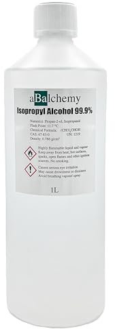 aBalchemy Isopropyl Alcohol 99.9% Screw Cap HDPE bottle 1 Litre