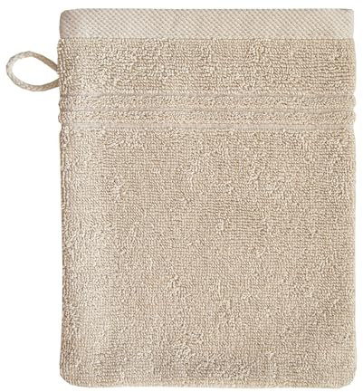 Dyckhoff Terry Cloth Series 'Nature' Wash Mitt 16 x 21 cm Stone Beige