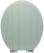 AQUALONA® Premium Sage Tongue and Groove Toilet Seat - Soft Close - Moulded Wood - Stainless Steel Slow Close Hinges - Wipe Clean - Easy Installation