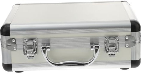 Hemobllo 1pc Portable Handheld Tool Organizer Storage Case Password Lock Box for Secure Document Cash Storage