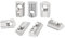 90 Stück Nutensteine M6 mit Zentrierung Kugel Nut 8 T Nutsteine Schrauben Set 40-Serie M6 Aluprofil 40x40 Kohlenstoffstahl Gleitmutter mit Federkugel für Alu C Profil 3D Drucker CNC, Europäische Norm