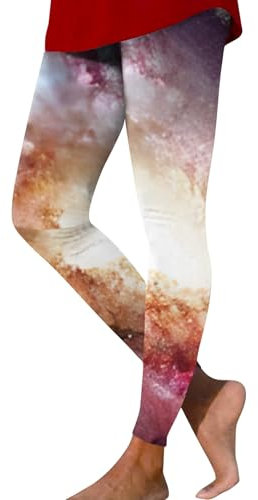 Day Prime 2025 Angebote Elektronik Blitzangebote des Tages,Thermo Sport Leggings Damen Yogahose Damen Jogginghose Damen Leggings Glitzer Hose Trainingshose Sporthose Sweatpants,Gelb,XL