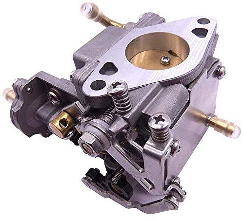 Asyduey Boot Motor 8M0129551 8M0109534 Vergaser Baugruppe für Mercury Mariner AußEnbord Motor 4-Takt 15 PS 20 PS, Pinnen Modell