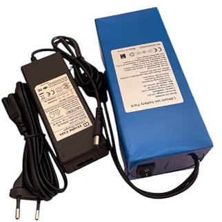 Lithium Battery Batteria a Litio 12V 20Ah 20000mA 11.1V 3S Limited Charge 12.6V + Charger 12.6V 3Ah out DC5521