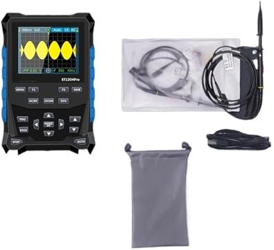 ET120MPro 120 MHz tragbares Oszilloskop 500 MS/s schnelle Abtastrate Signalquellen 2-in-1-Oszilloskop