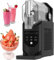 YGHBFRSZ Macchina per Granite Gelati 240w-Non Necessita di Ghiaccio,Visualizzazione della Temperatura in Tempo Reale,Autopulizia,5 Programmi Preimpostati,Touch,per Frappé,Smoothie Milkshake,Blue